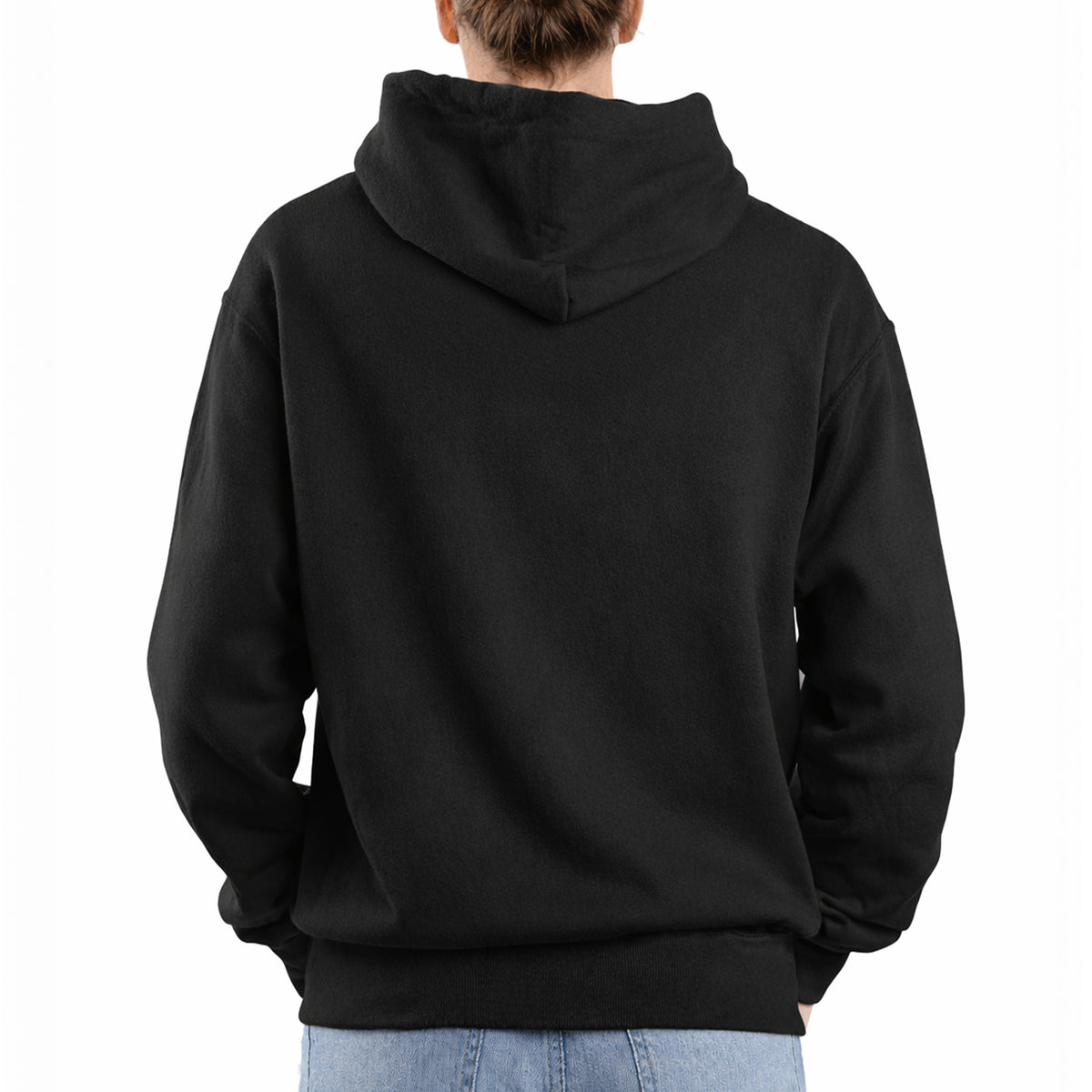 Damen-Sweatshirt mit künstlerischem Aufdruck und Schriftzug