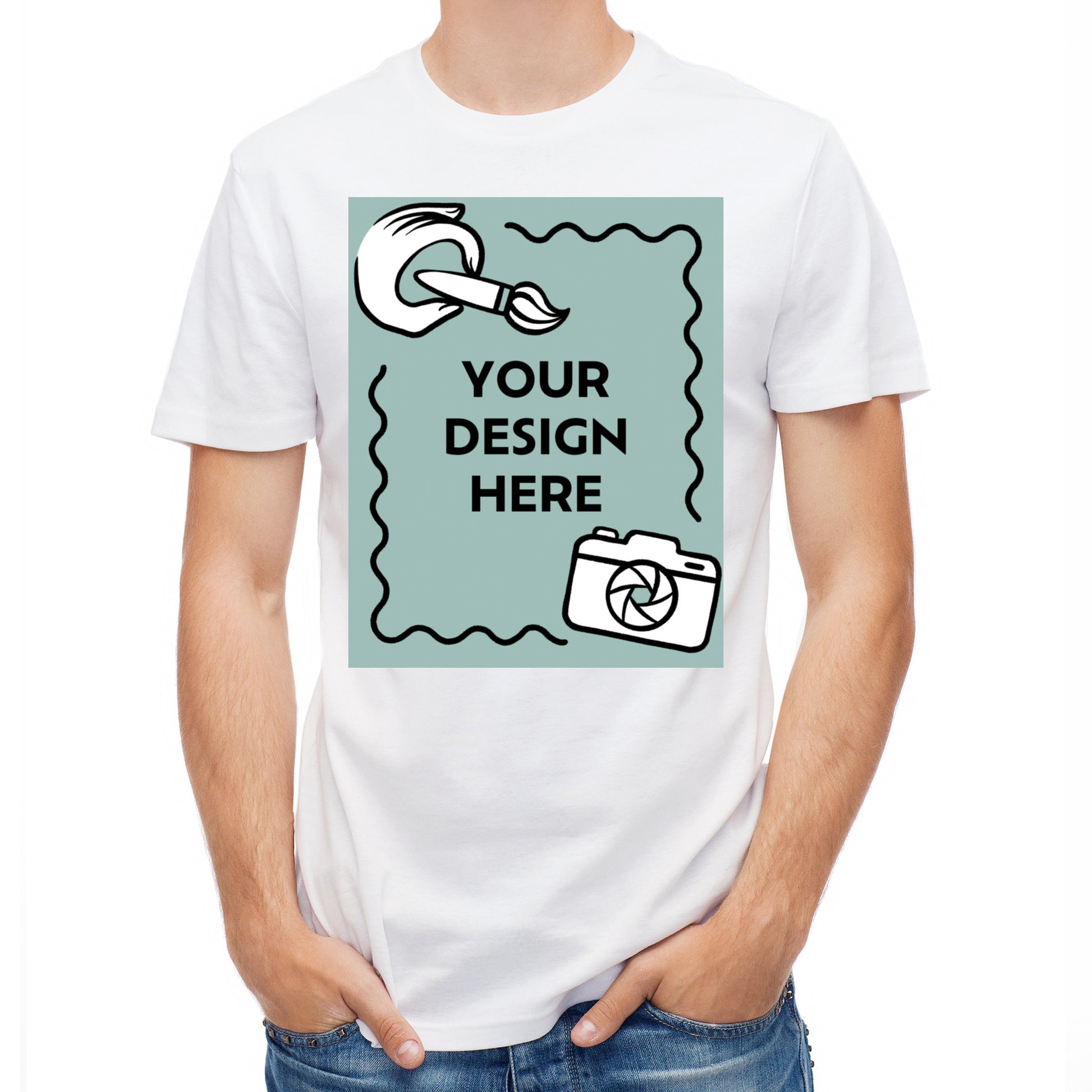 Herren T-Shirt mit eigenem Druck