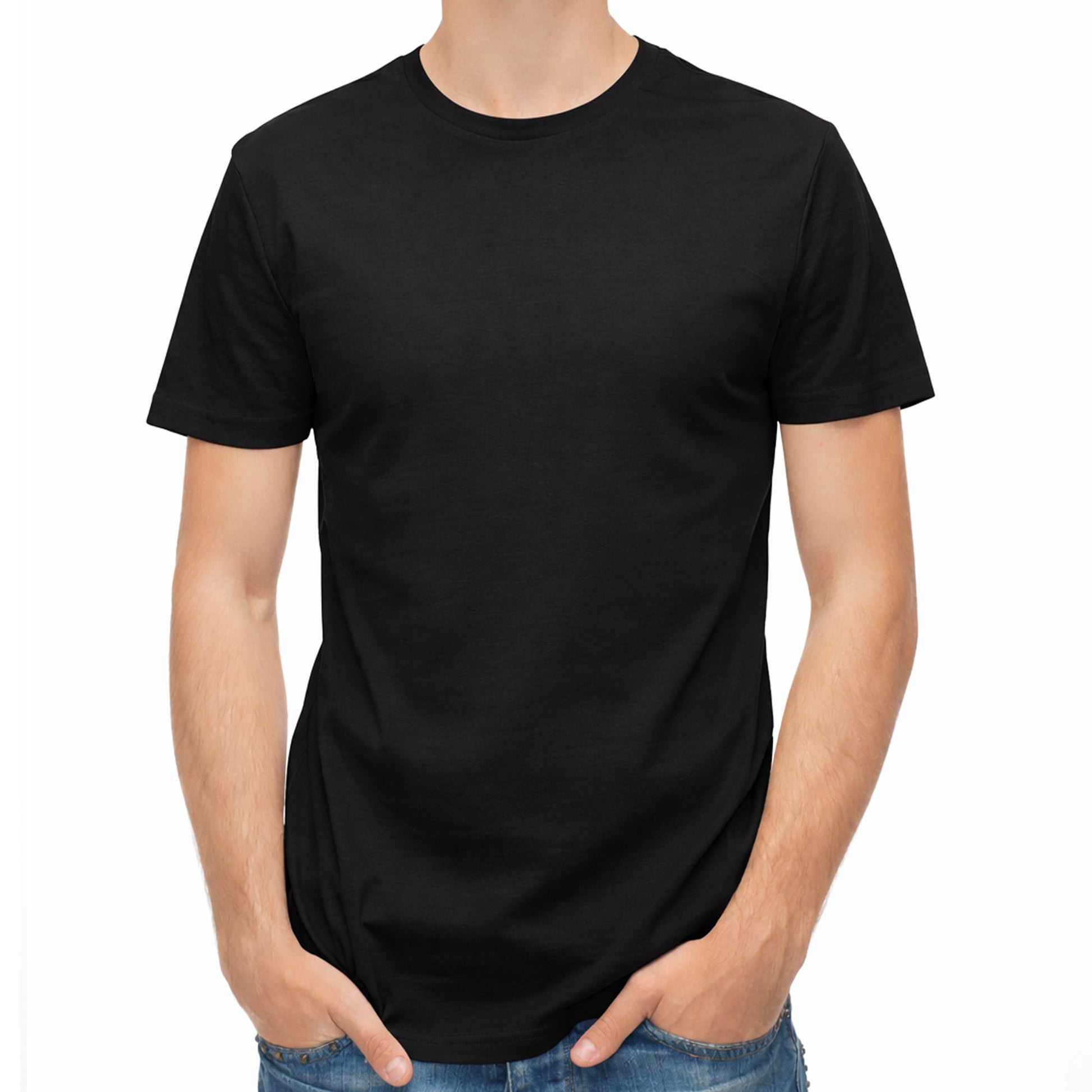 Herren-T-Shirt mit Druck mit künstlerischem Effekt