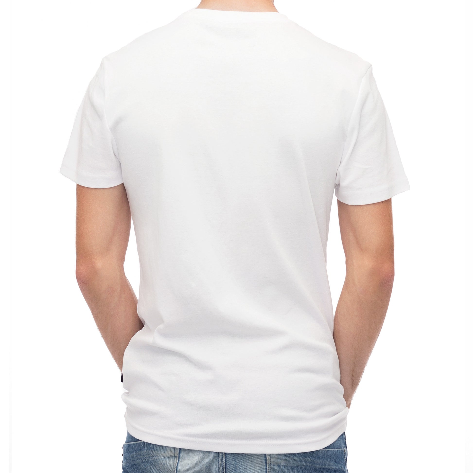 Herren-T-Shirt mit Druck mit künstlerischem Effekt