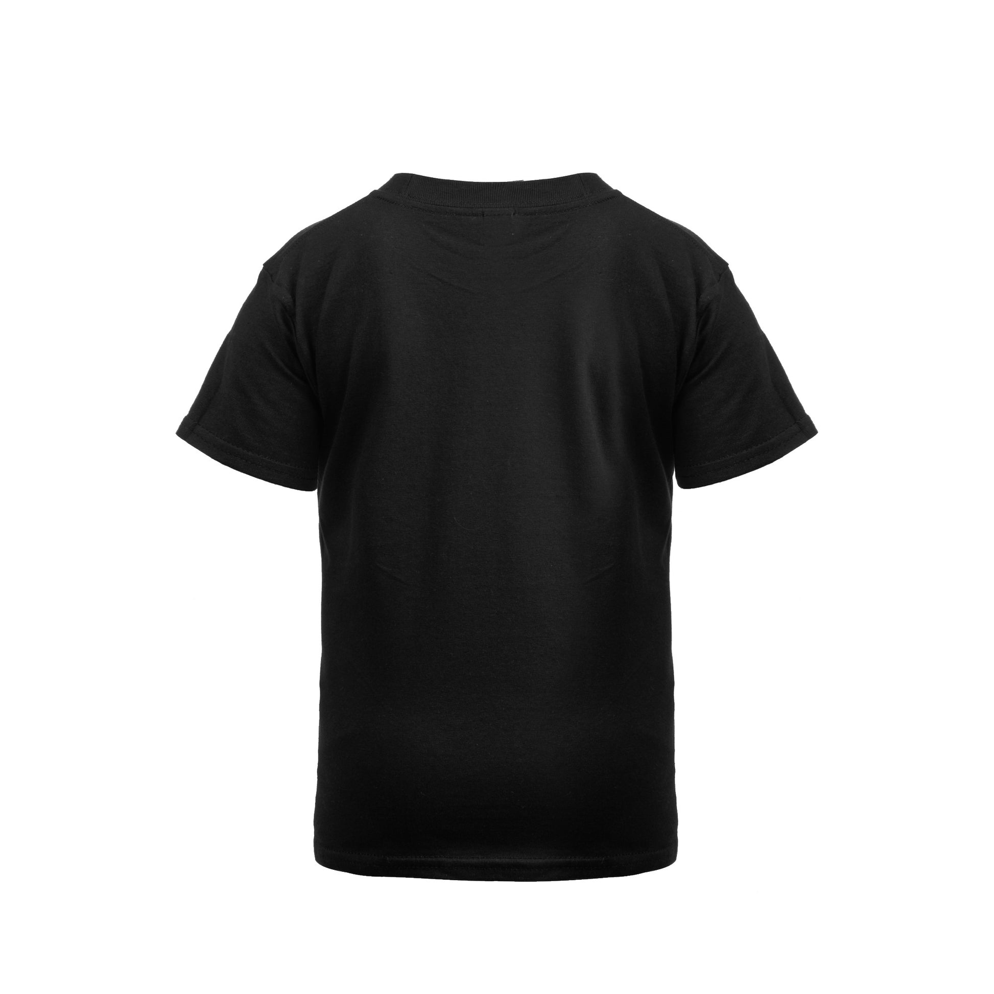 Kinder-T-Shirt mit Druck mit künstlerischem Effekt auf dem Rücken