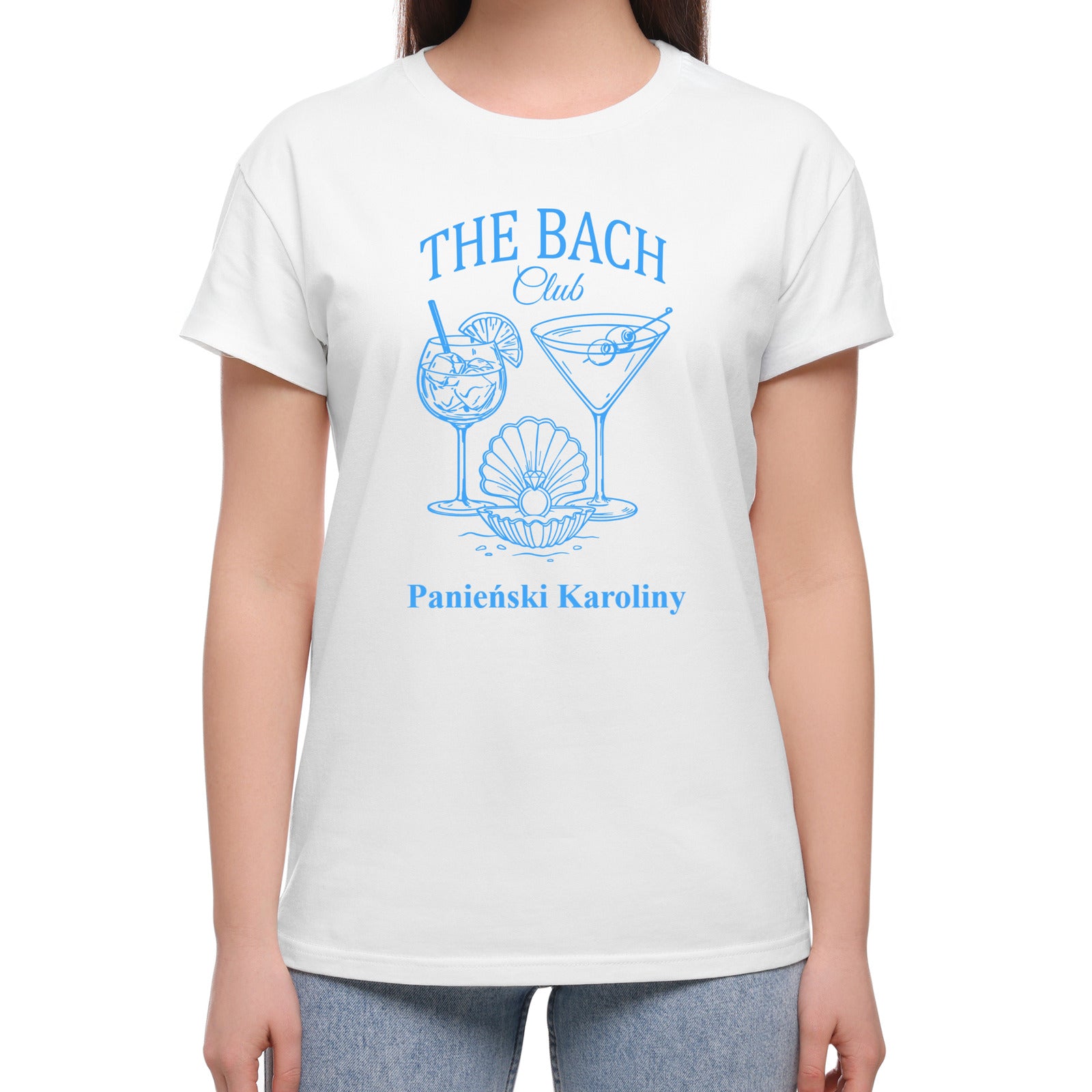 Koszulka damska na wieczór panieński The Bach Club