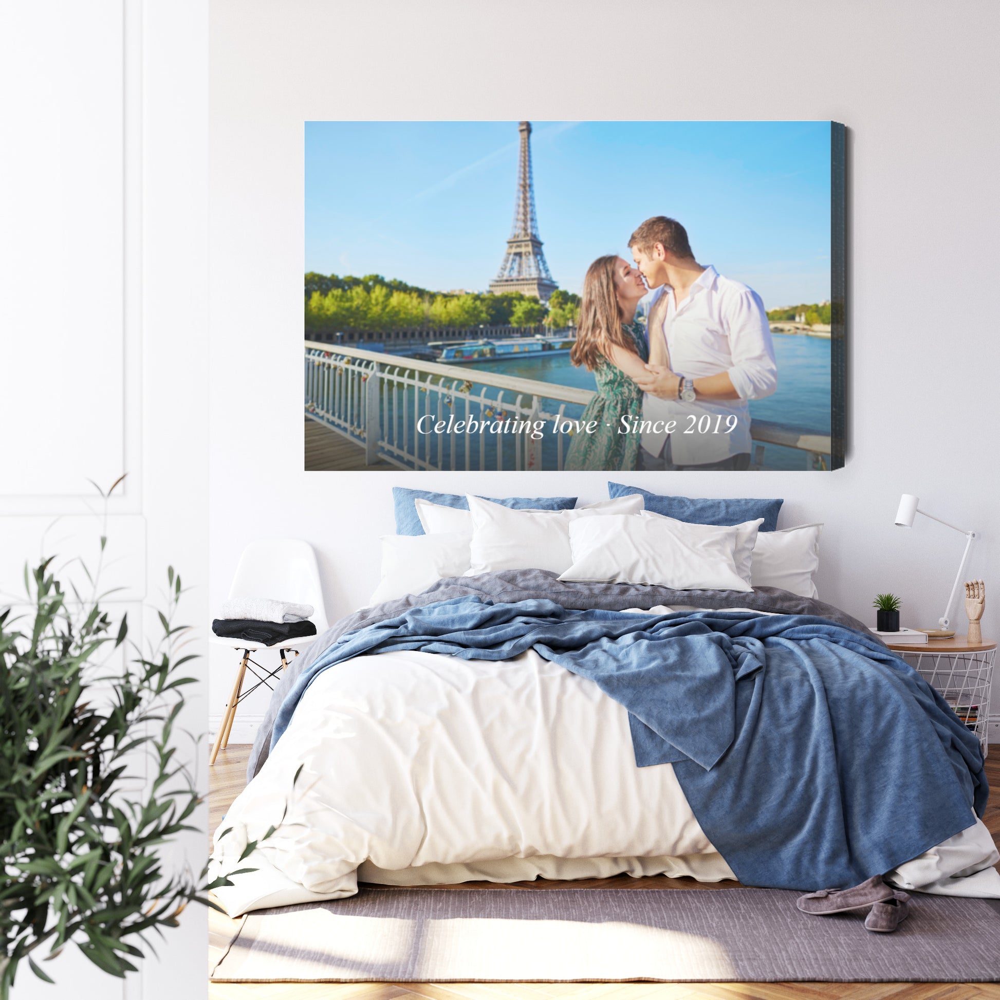 Horizontales Leinwandbild mit künstlerischem Effekt