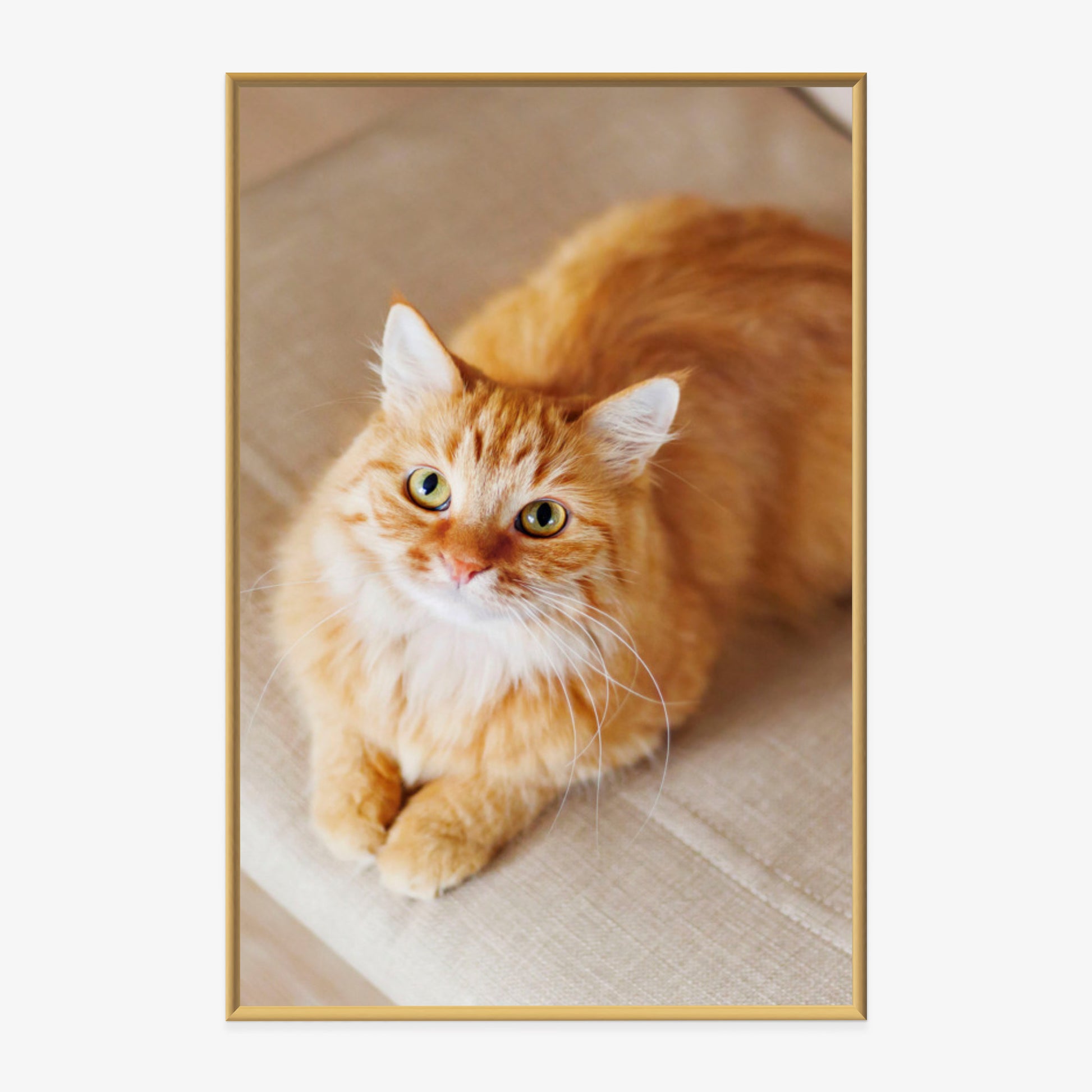 Poster im Rahmen hochformat mit künstlerischem Effekt