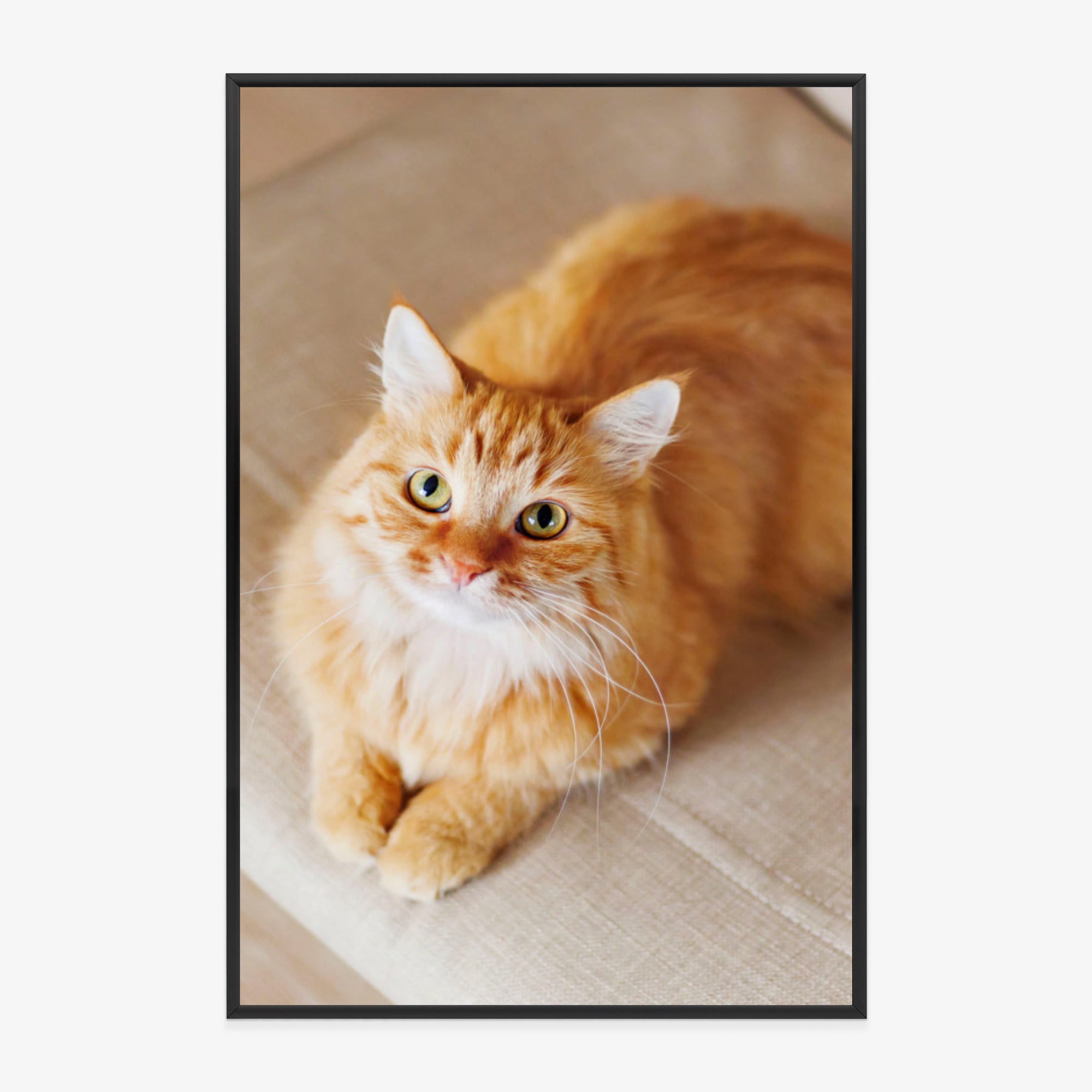 Poster im Rahmen hochformat mit künstlerischem Effekt