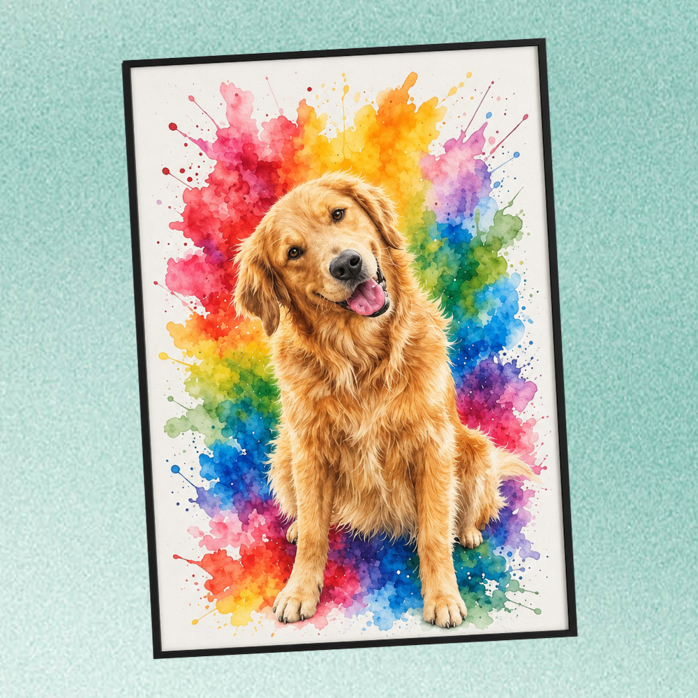 Posters mit künstlerischem Effekt