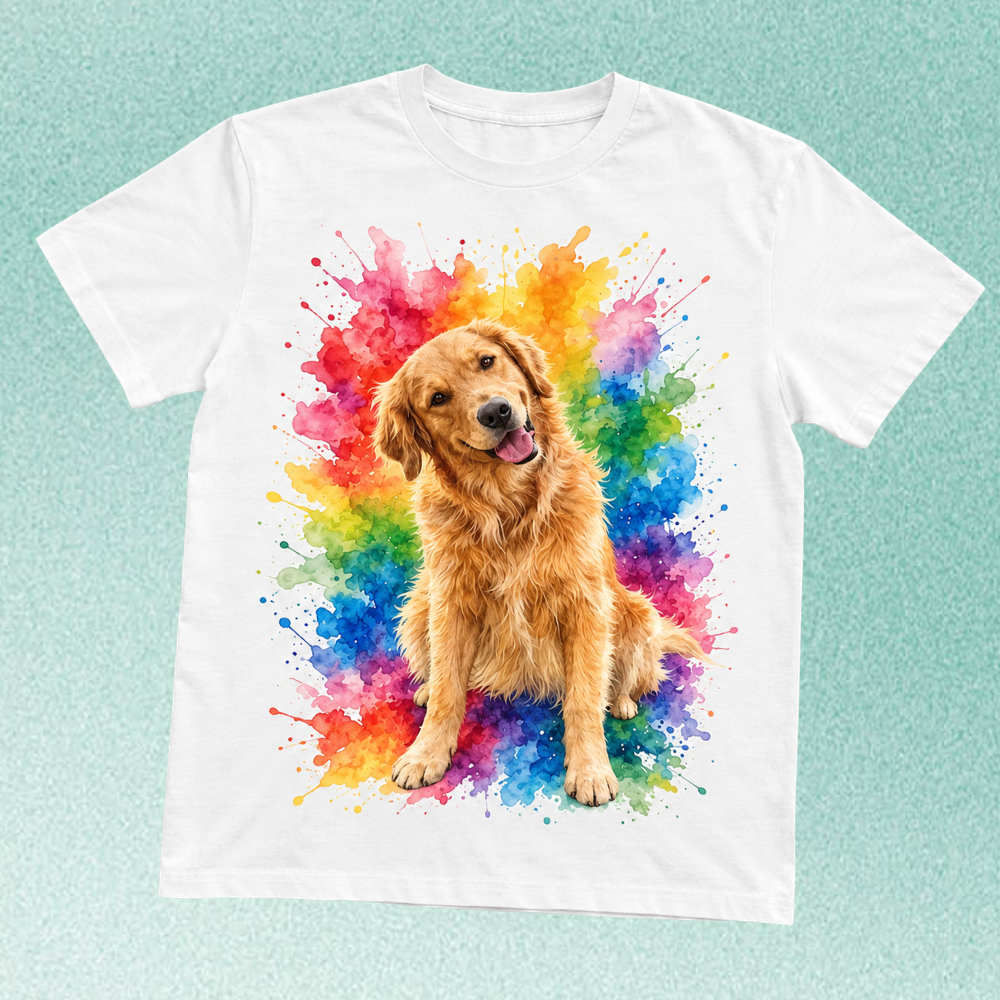 T-Shirts mit künstlerischem Effekt